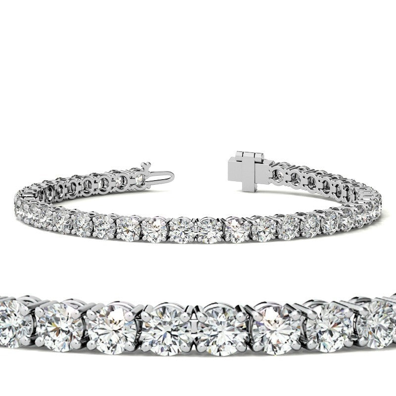 13.20 Ct 4 Prong Classic Tennis Bracelet| Jewelry for Women