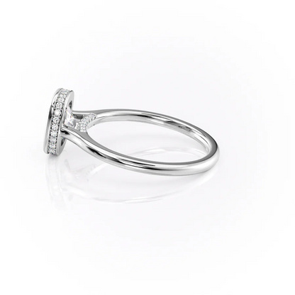 3.00 CT The Charlotte Cushion Bezel-Set Engagement Ring