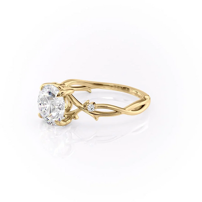 2.50 CT Round The Twig Engagement Ring