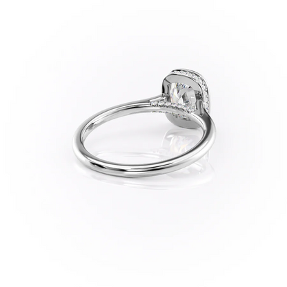 3.00 CT The Charlotte Cushion Bezel-Set Engagement Ring