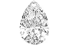 Pear diamond shape