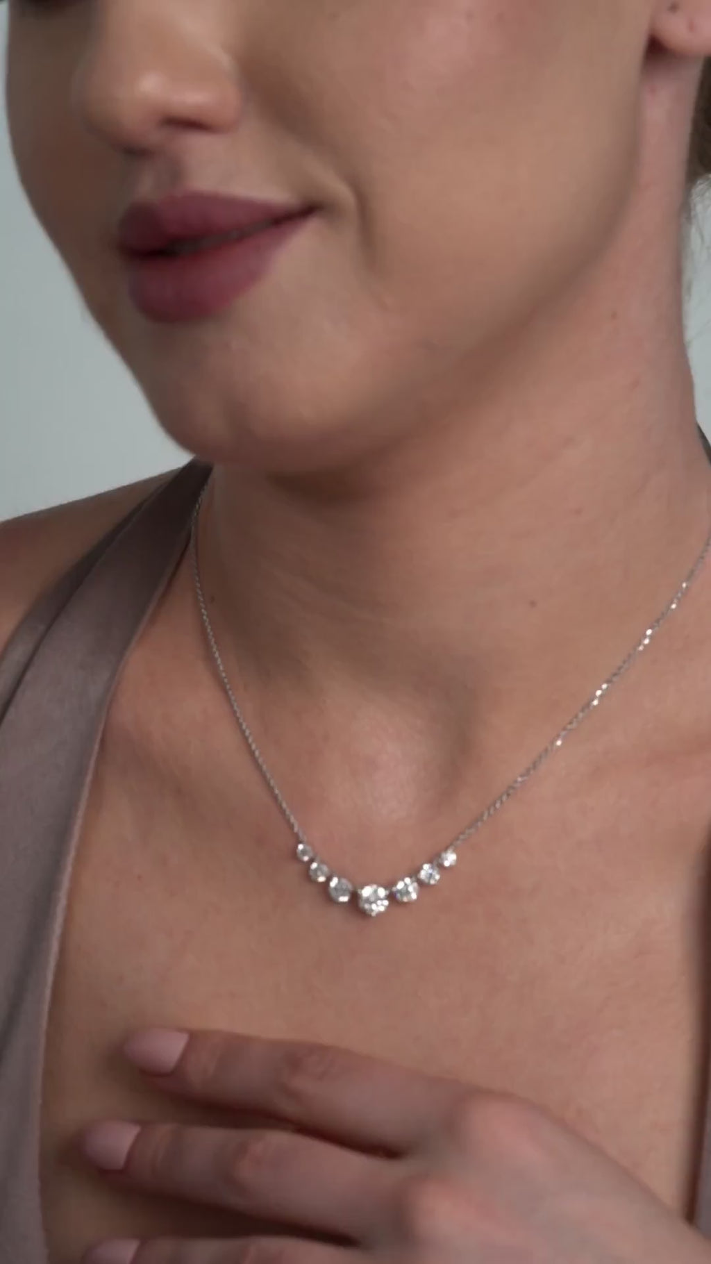 2.92 Ct Crown Minimalist Necklace For Women | Best Gift For Her