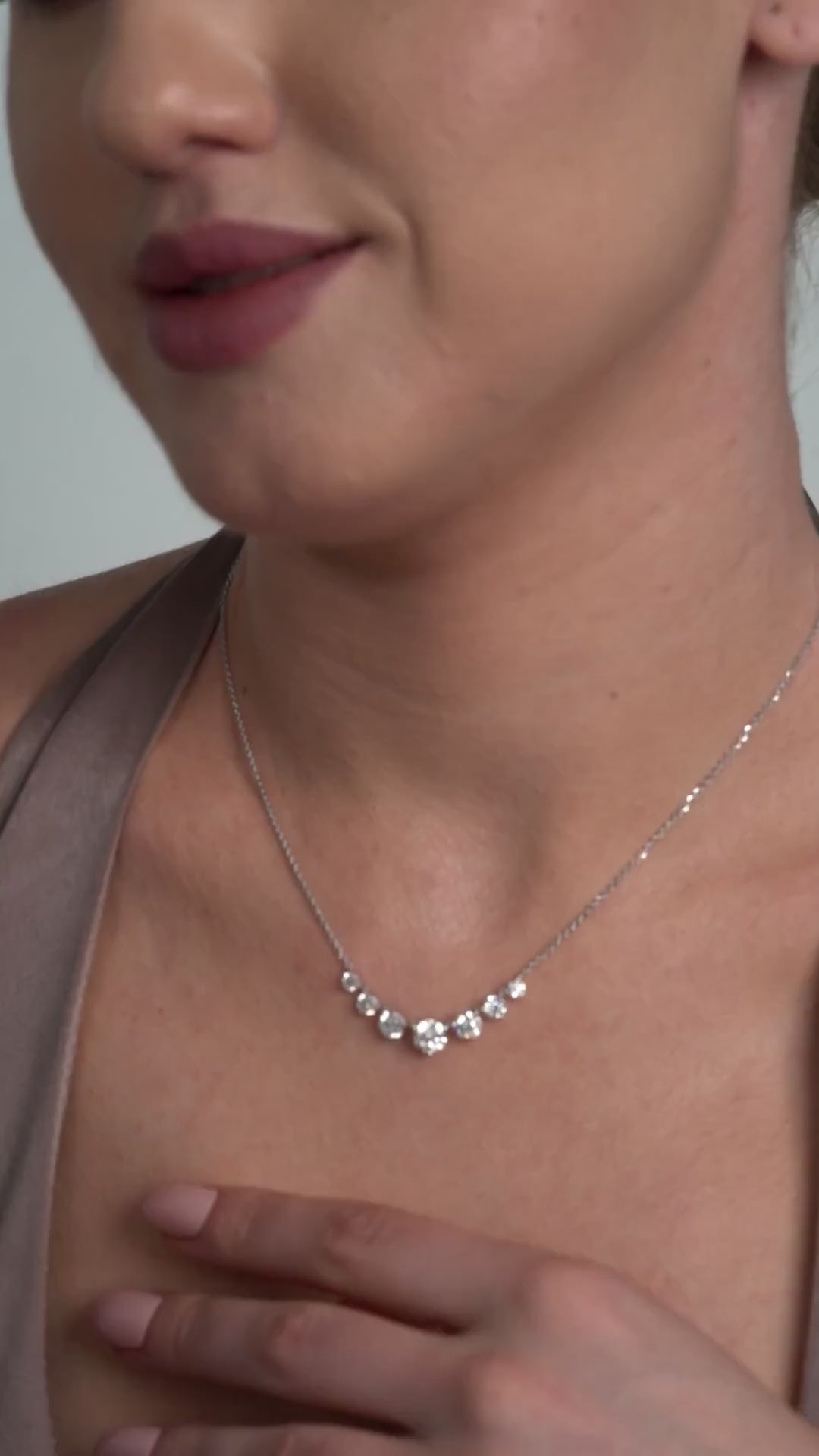 2.92 Ct Crown Minimalist Necklace For Women | Best Gift For Her