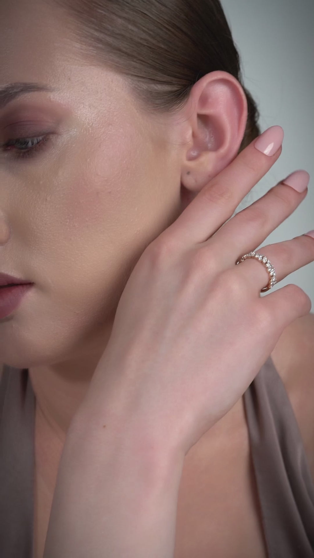 0.78 Ct Aurora Luxe Wedding Band Ring For Women