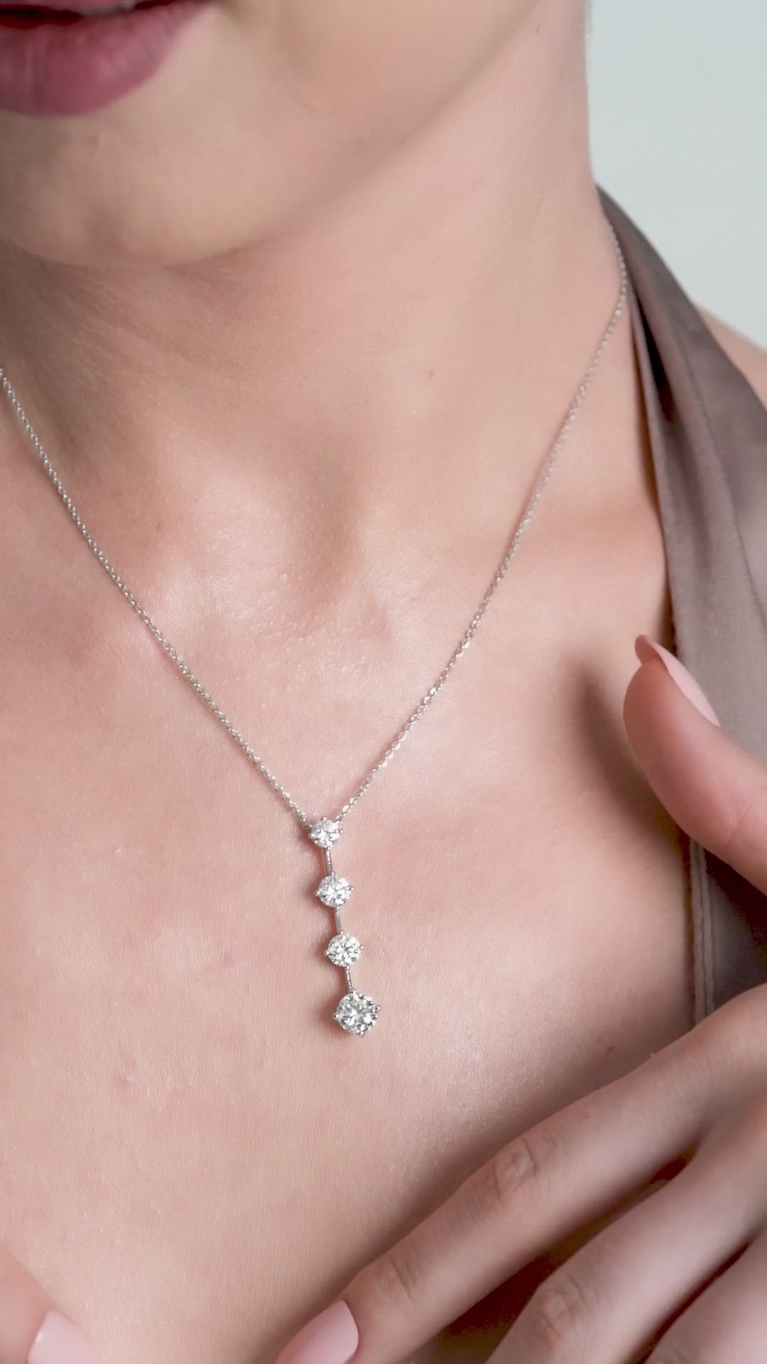 2.78 Ct Celestial Diamond Teardrop Pendant For Women | Best Gift For Love Ones