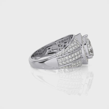 1.95 Ct Halo Vera Wang  & Engagement & Wedding Rings