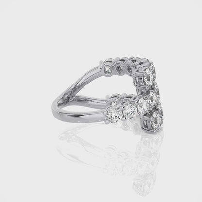 4.22 Ct Round Shape Fashion Engagement & Wedding Rings