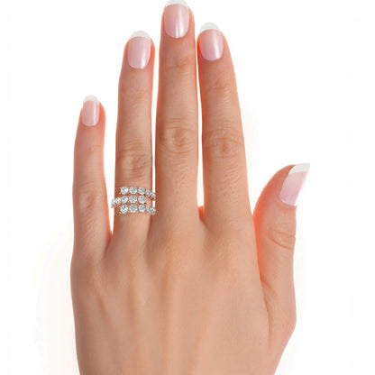 4.22 Ct Round Shape Fashion Engagement & Wedding Rings